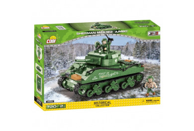 COBI 2550 II WW Sherman M4A3E2 Jumbo, 720 kostek