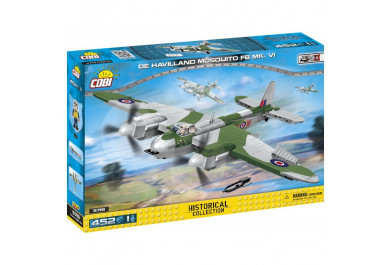 Cobi 5718 II WW De Havilland Mosquito FB MK VI, 452 kostek