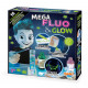 Buki Mega Fluo and Glow laboratoř