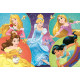 Trefl Puzzle 100 dílků - Disney Setkání princezen
