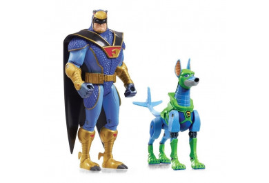 SCOOB Action Figure Blue Falcon and Dynomutt