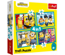 Trefl Puzzle 4v1 Mimoni