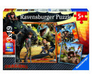 Trefl Puzzle Jak vycvičit Draka Dračí jezdci 3x49 dílků
