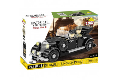 COBI 2261 De Gaulle's 1936 Horch 830 BL, 1:35, 244 kostek