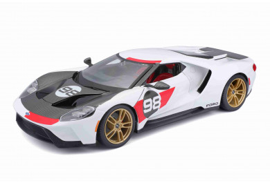 Maisto Ford GT Heritage 2021 Bílý 1:18