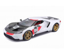 Maisto Ford GT Heritage 2021 Bílý 1:18