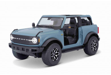 Maisto Ford Bronco Badlands (bez dveří) 2021, Modrý 1:18