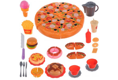 Kruzzel Krájecí plastová pizza a potraviny