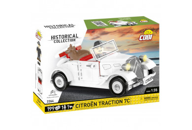 COBI 2264 1934 Citroën Traction 7C, 1:35, 199 kostek, 1 f, 1 pes