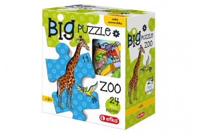 Efko Puzzle BIG ZOO BABY 24 dílků