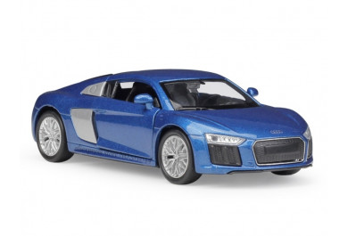 Welly Audi R8 V10 (2016) Modré 1:34-39