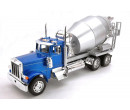 Welly Peterbilt 379 Cement Truck Modrý 1:32