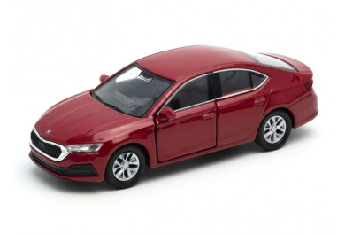 Welly Škoda Octavia IV red 1:38