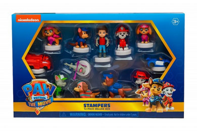 Paw Patrol Deluxe Box, 12 figurek s razítkem