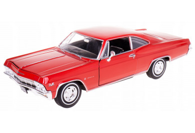 Welly Chevrolet 1965 Impala SS 396 light metallic red 1:24