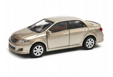 Welly Toyota 2009 Corolla gold, 1:34-39