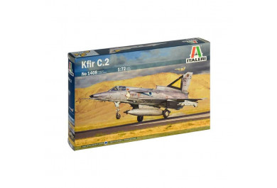 Italeri Model Kit letadlo 1408 - Kfir C.2 (1:72)