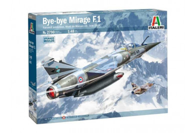 Italeri Model Kit letadlo 2790 Bye-bye MIRAGE F1 (1:48)