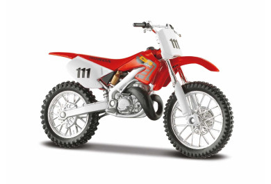 Maisto Honda CR250R Červená 1:18