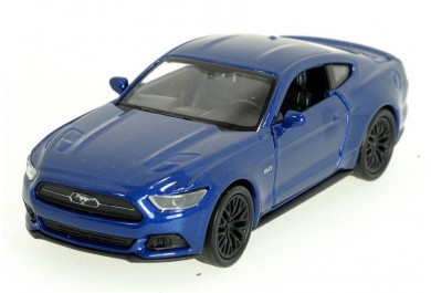 Welly Ford Mustang GT 2015 Modrý 1:24