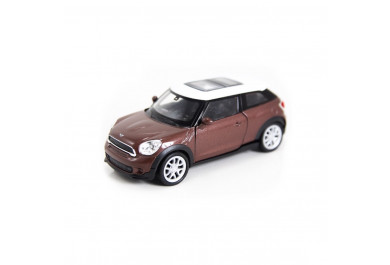 Welly Mini Cooper S Paceman, hnědá 1:34