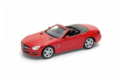 Welly Mercedes Benz SL500 Convertible (2012) červený 1:34-39