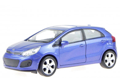 Welly Kia RIO Modrá 1:34-39