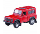 Welly Land Rover Defender Červený 1:34-39