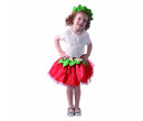 Dětský kostým na karneval Jahoda, 80-92 cm
