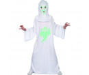 Dětský kostým na karneval Duch svítící ve tmě, 110-120 cm