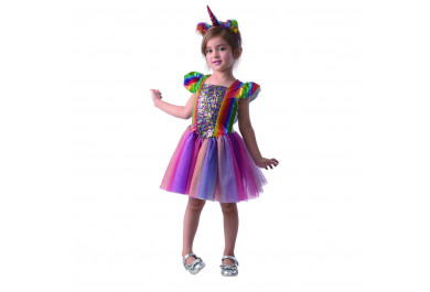Dětský kostým na karneval Jednorožec, 80-92 cm