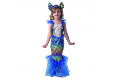 Dětský kostým na karneval Mořská Panna, 80-92 cm