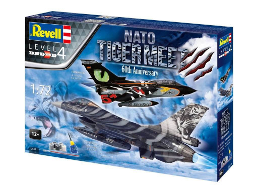 Revell Gift-Set letadlo 05671 NATO Tiger Meet - 60th Anniversary (1:72)