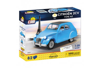 Cobi 24511 Citroen 2CV typ AZ (1962), 1:35, 82 kostek