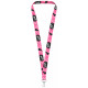 BAAGL Přívěsek na klíče dlouhý – lanyard, růžový