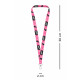 BAAGL Přívěsek na klíče dlouhý – lanyard, růžový
