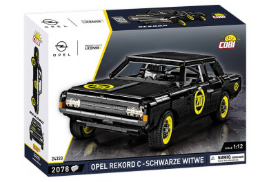 Cobi Opel Rekord C Schwarze Witwe, 1:12, 2078 kostek