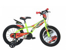 Dino Bikes Dětské kolo Raptor 616-RP neon green 16