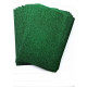 Třpytivá pěnovka Moosgummi Zelená 10 ks, A4