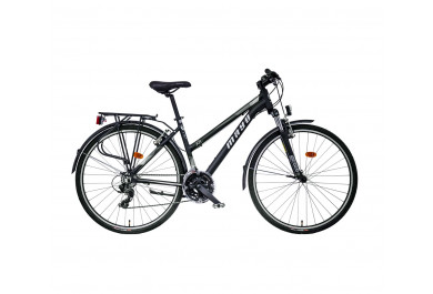 Mayo XR Fit trek Flat Dámské trekingové kolo 2025 černo-šedé