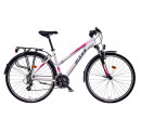 Mayo XR Fit Trek Flat Dámské trekingové kolo 2025 bílo-růžové