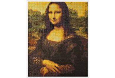 Craft Diamantový obrázek Mona Lisa, 40x50 cm