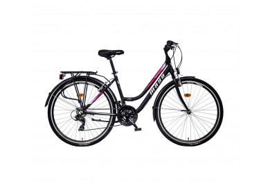Mayo XR Fit Trek Low Dámské trekové kolo 2025 černo-růžové