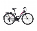 Mayo XR Fit Trek Low Dámské trekové kolo 2025 černo-růžové