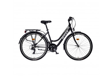 Mayo XR Fit Trek Low Dámské trekové kolo 2025 černo-šedé