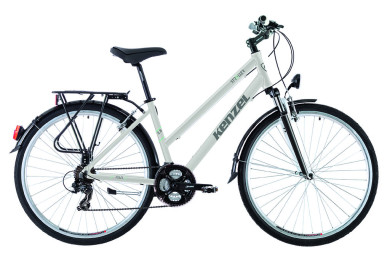 Kenzel Dámské trekové kolo Stroller TR woman 2025 bílo-šedé (rám. 48)