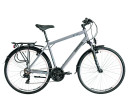 Kenzel Pánské trekové kolo Stroller Touring 2025 stříbrné (rám. 56)