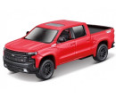 Maisto Chevrolet Silverado Z71 2019, Červené 1:52