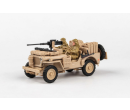 Cararama Ton Military Vehicle With Gun - Sandy Yellow 1:43