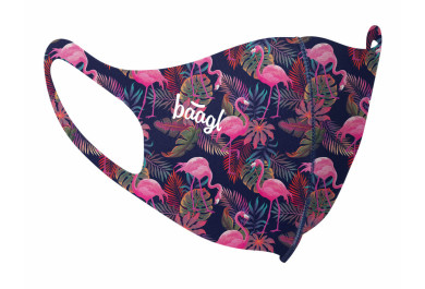 BAAGL Antibakteriální rouška pro děti Flamingo